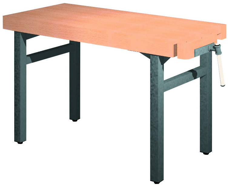 Universal-Werkbank 1000-1R Platte: 1300 x 650 mm, ARBEITSHÖHE 850 mm.