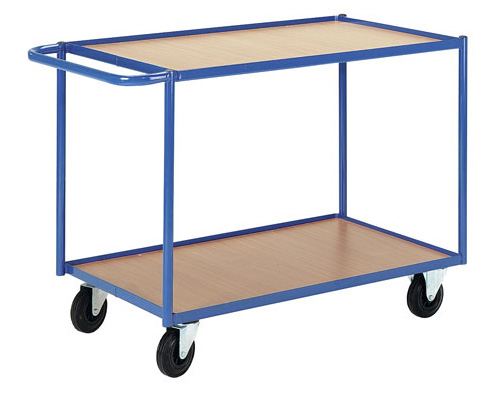 Tischwagen (Etagenwagen) mit 2 Ladeflächen 1000 x 600 mm.